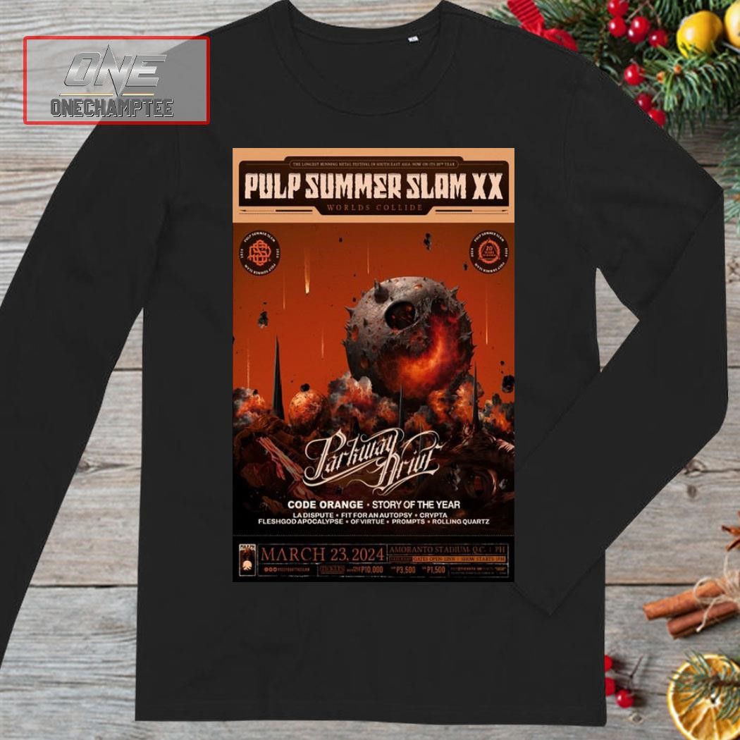 pulp summer slam 2018 t shirt