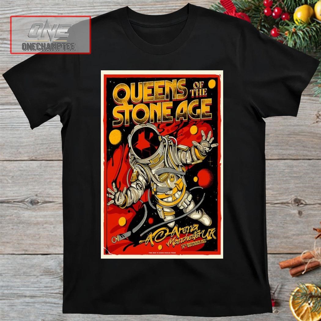 Queens of the Stone Age AO Arena, Manchester, England Nov 14, 2023 Poster Shirt