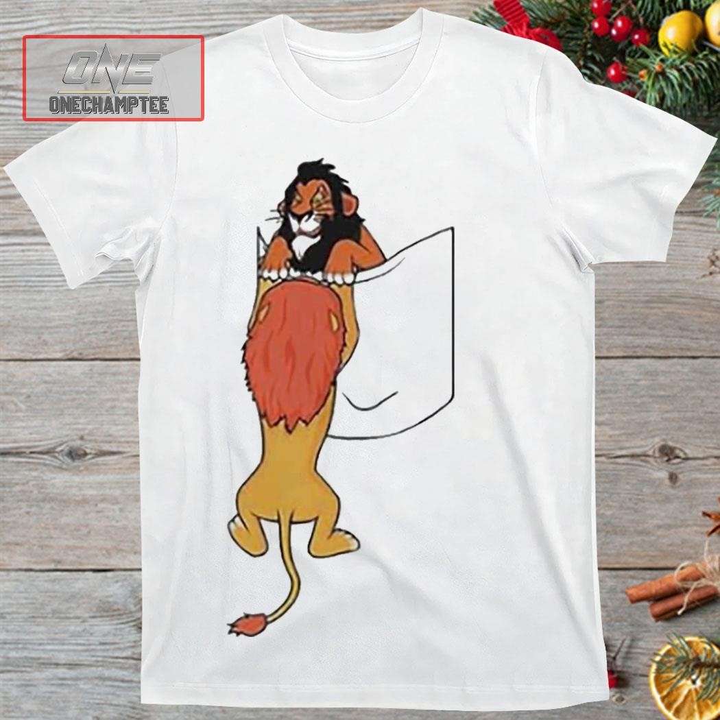 Scar And Mufasa In A Pocket The Lion King Shirt