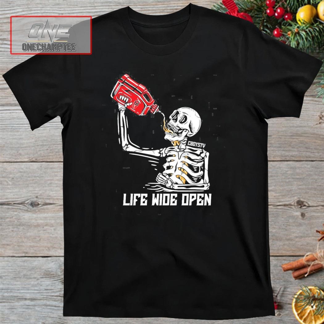 Soul Fuel Life Wide Open Shirt