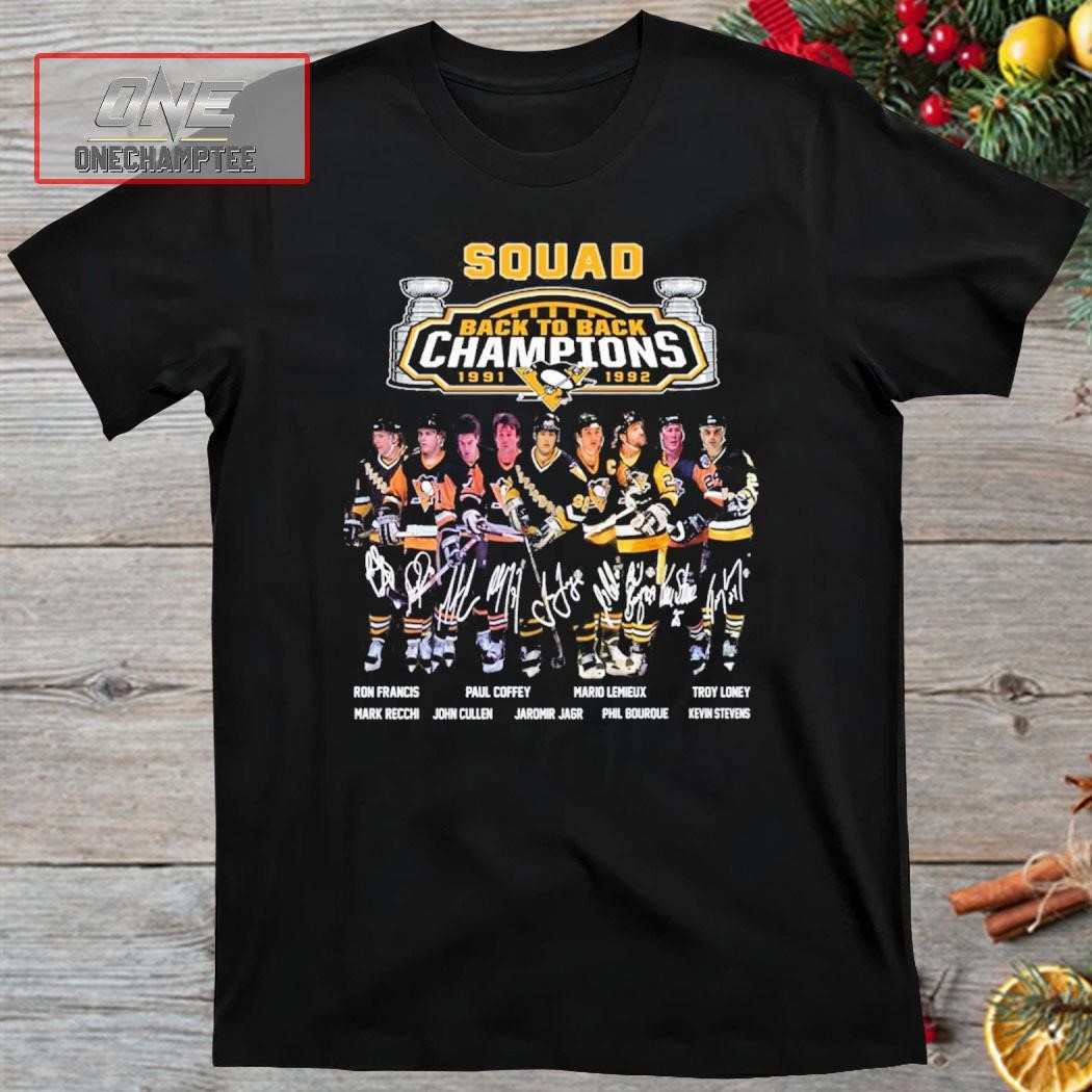 Squad Back To Back Champions 1991-1992 Shirt