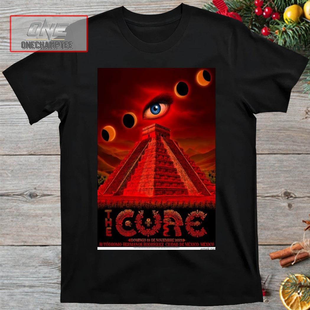The Cure Shows Mexico City Nov 19, 2023 Poster Shirt