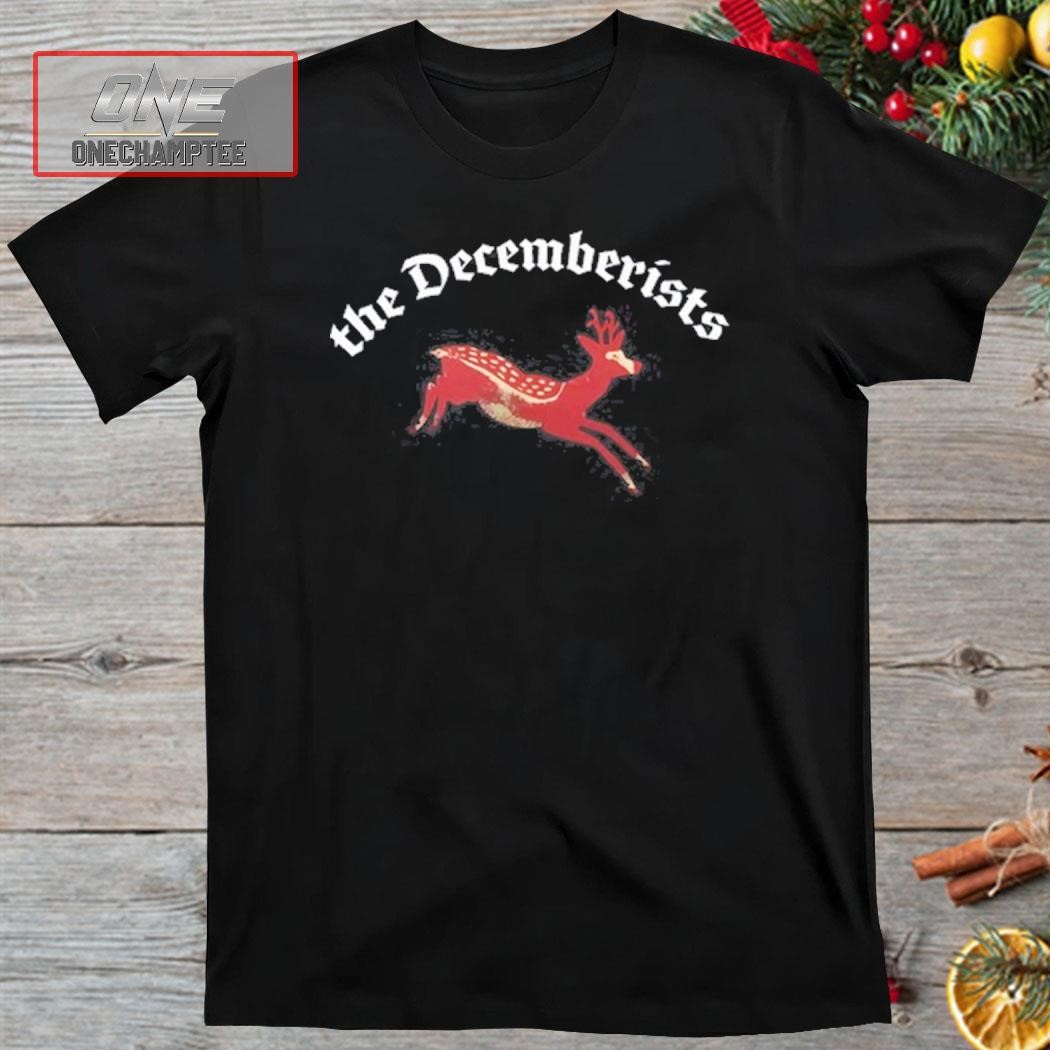 The Decemberists Deer Shirt