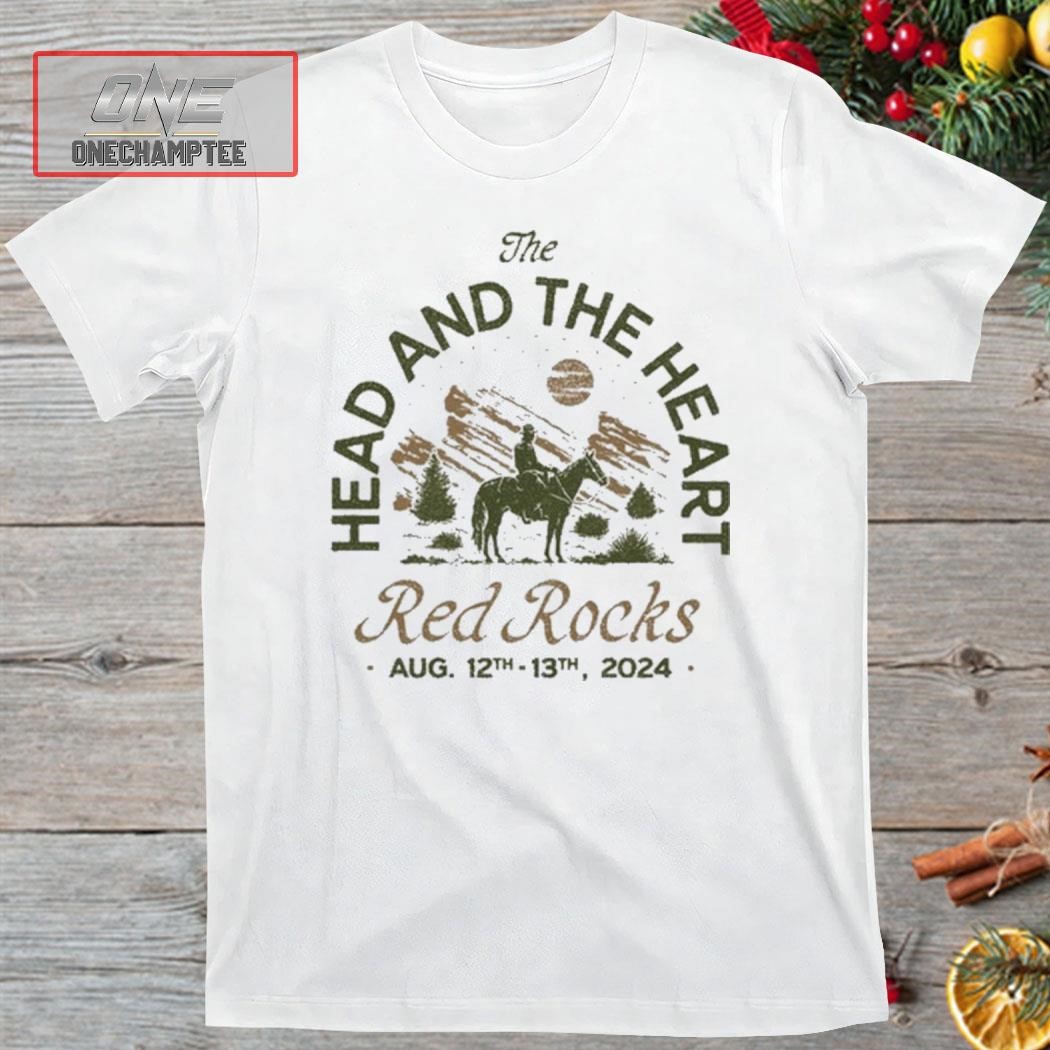 The Head And The Heart Red Rocks Aug 12th-13th 2024 Shirt