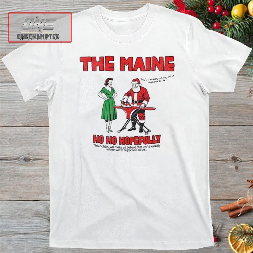 The Maine Santa Stole Shirt