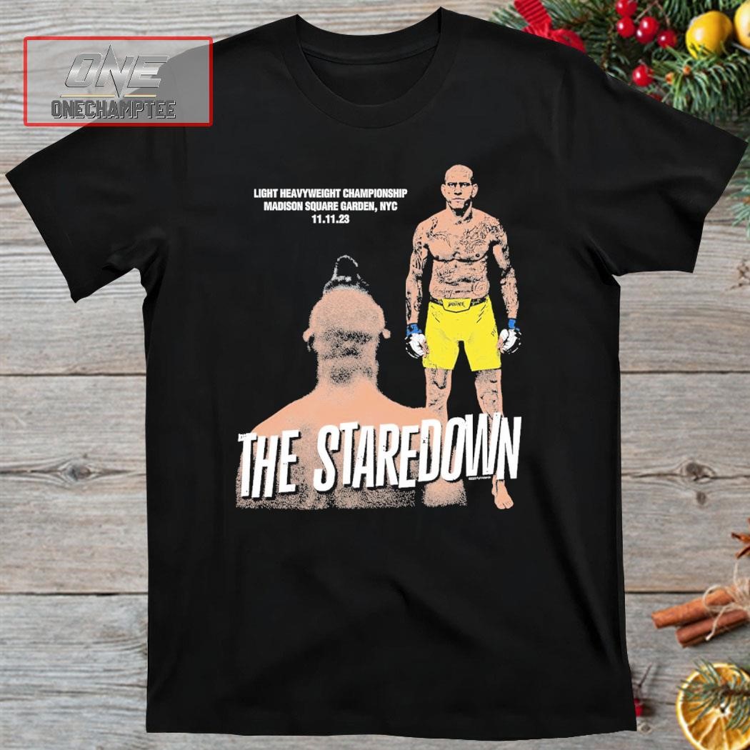 The Staredown Light Heavyweight Championship Madison Square Garden Nyc 11 11 23 Shirt