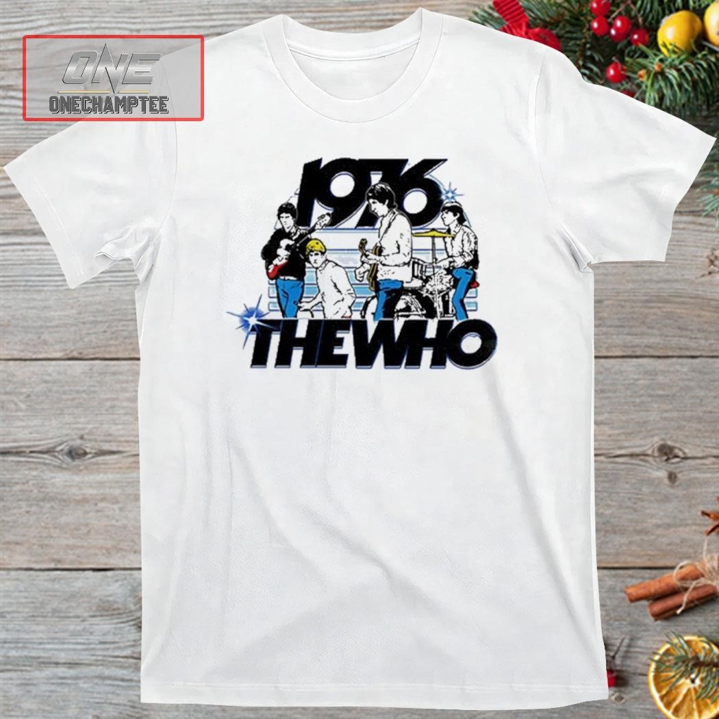 The Who 1976 Ringer Shirt