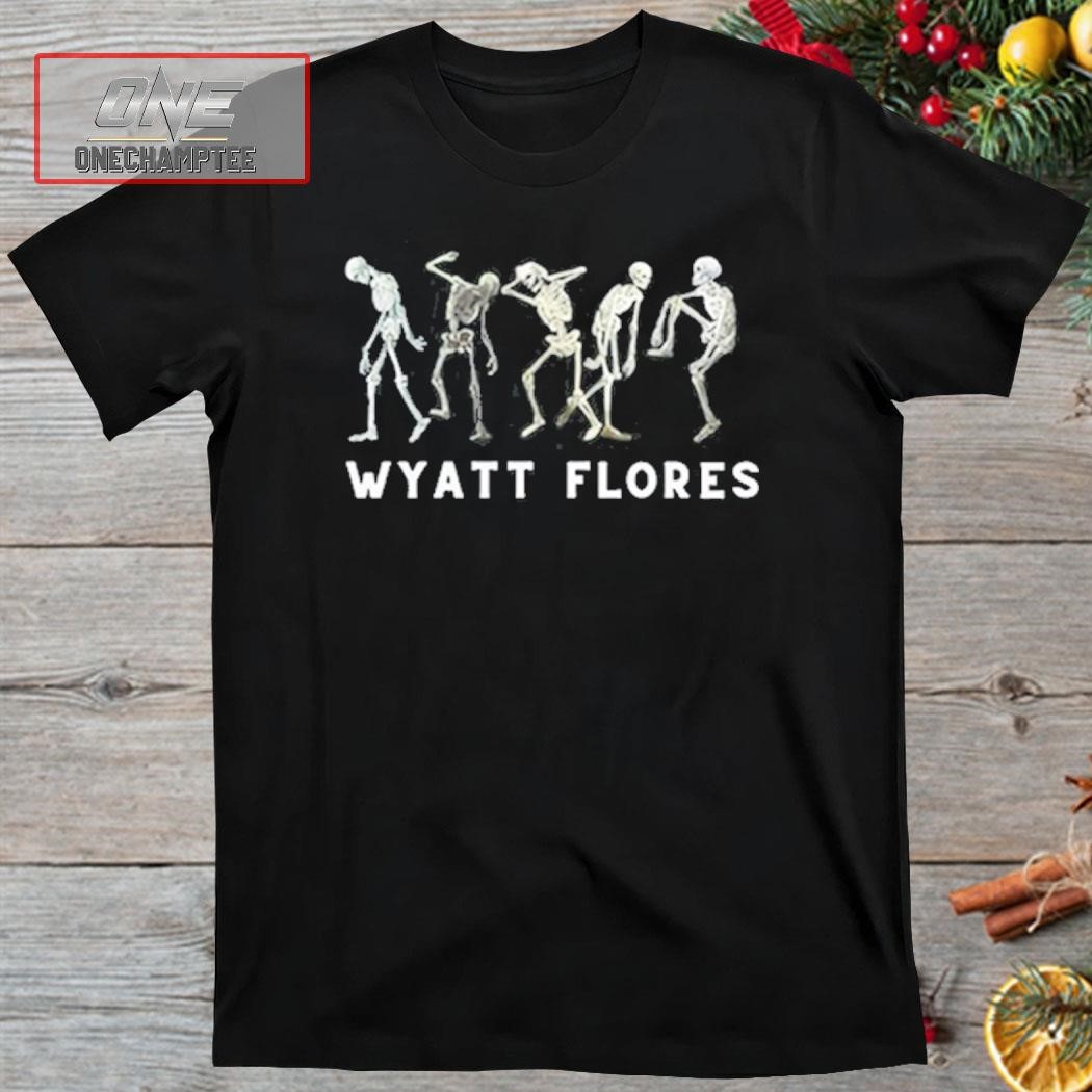 Wyatt Flores Skeleton Black Shirt