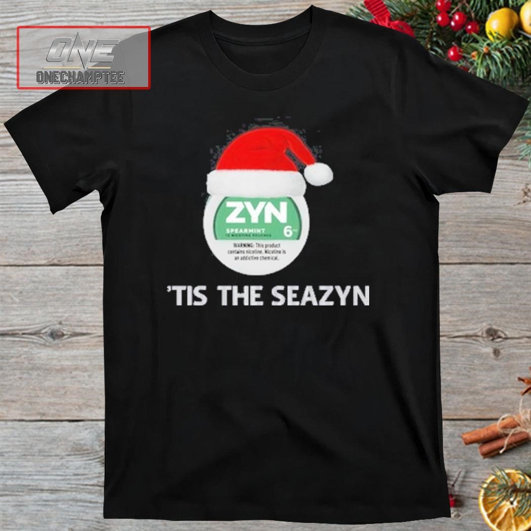 Zyn Spearmint 15 Nicotine Pouches Tis The Seazyn Shirt