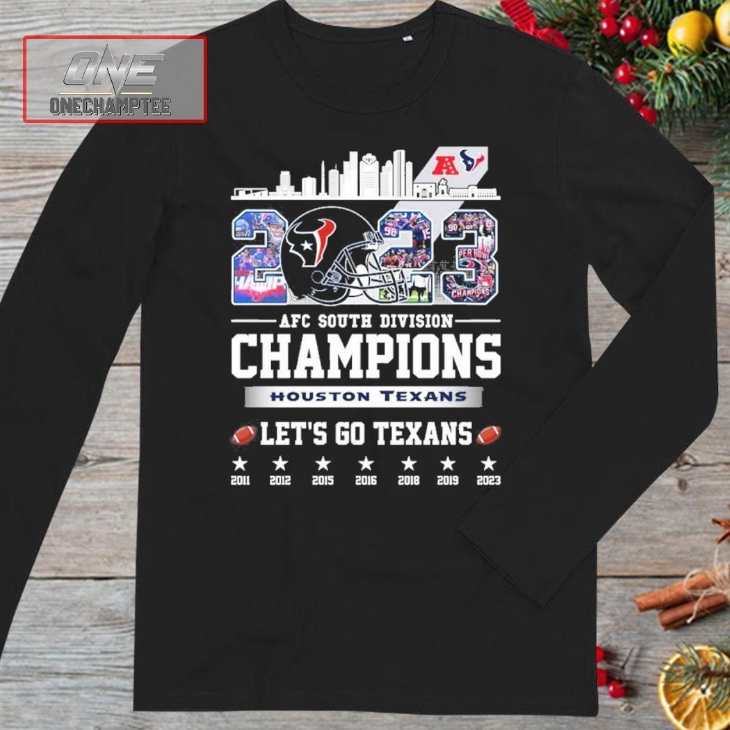 Texans division sale champs shirt 2015