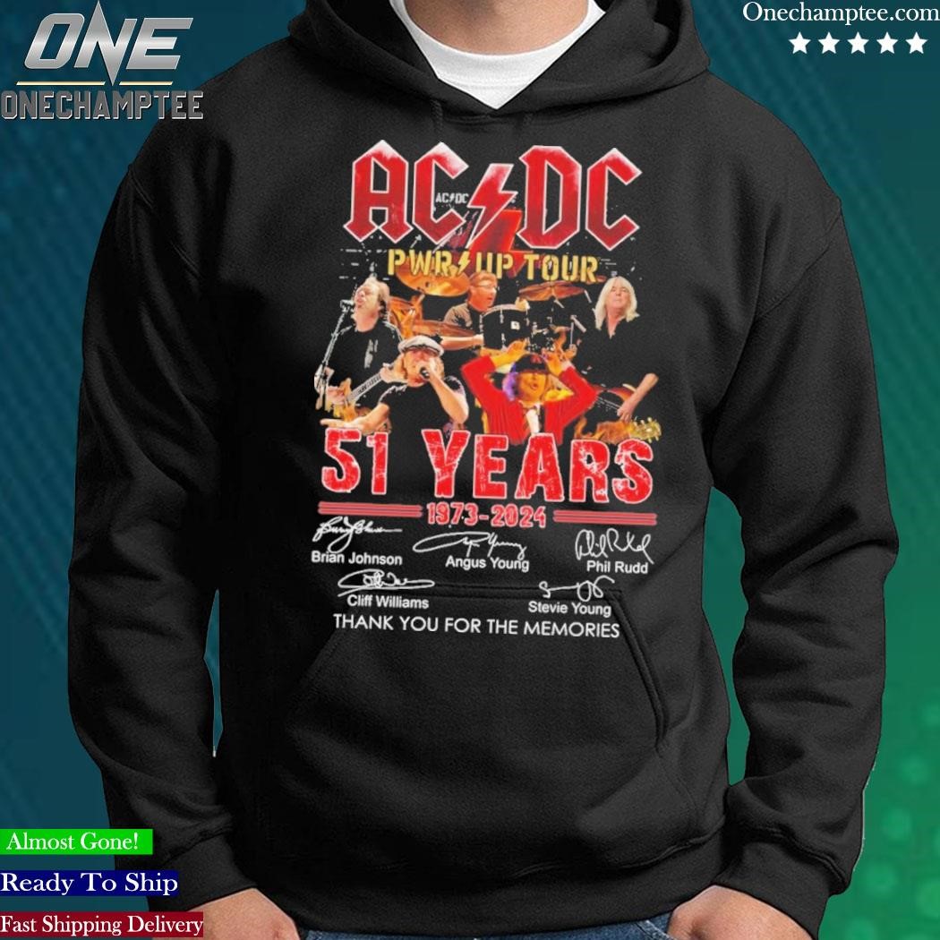 ACDC Pwr Up Tour 51 Years Of 1973 – 2024 Thank You For The