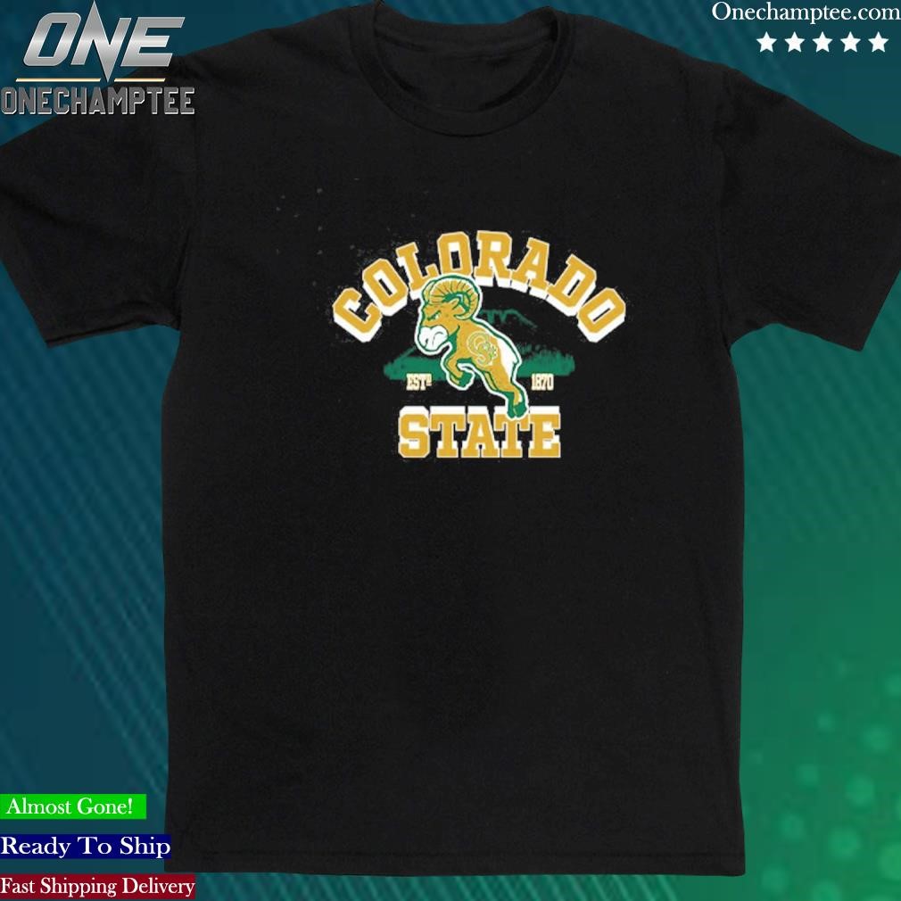 Licensed Colorado State Rams EST 1870 Shirt