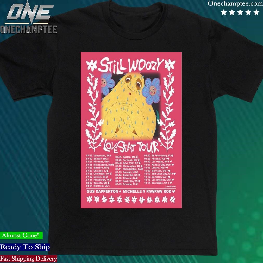 Still Woozy Loveseat Tour 2024 Poster Shirt