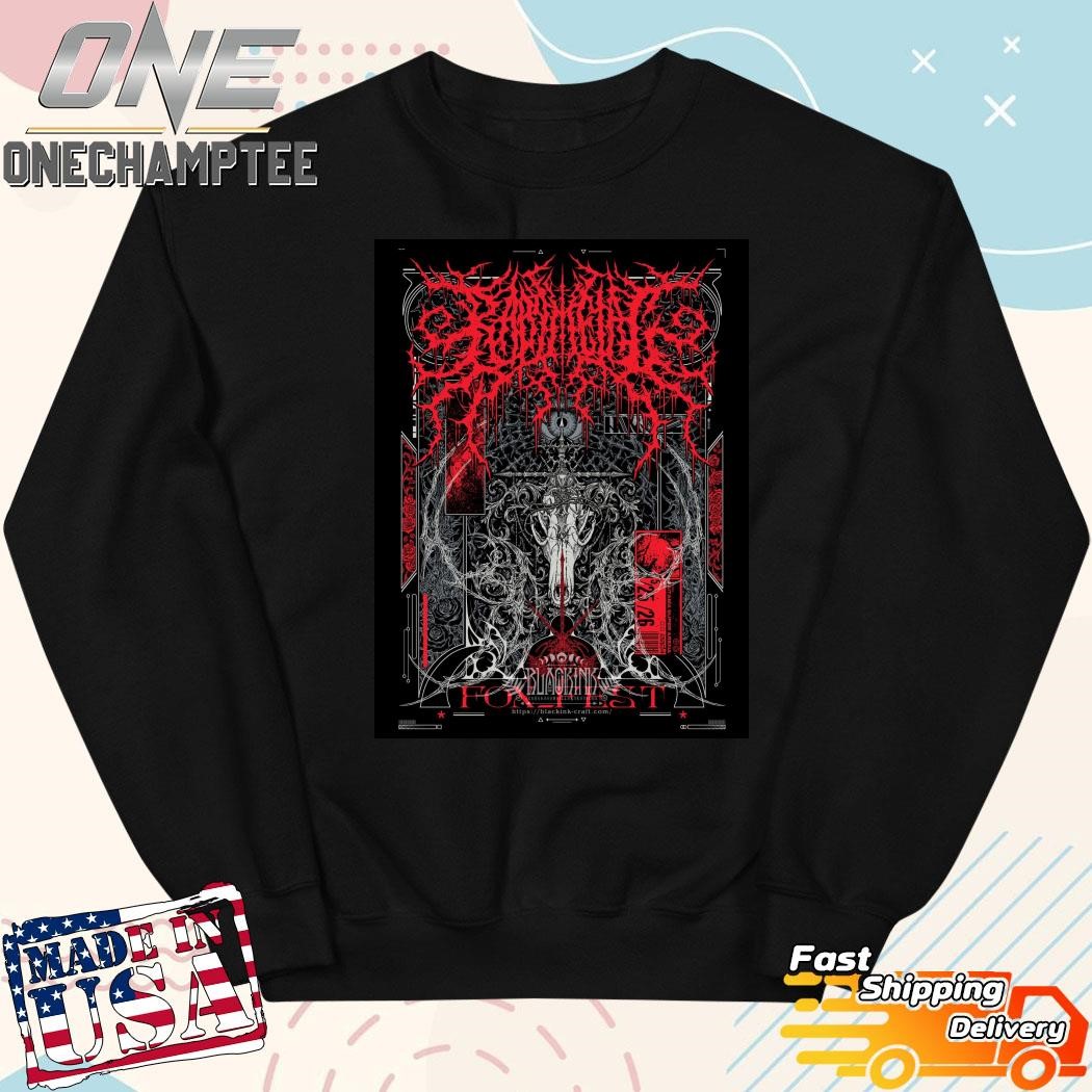 Crimson Rule Tee Of Babymetal Japan Blackink Fox Fest Shirt 