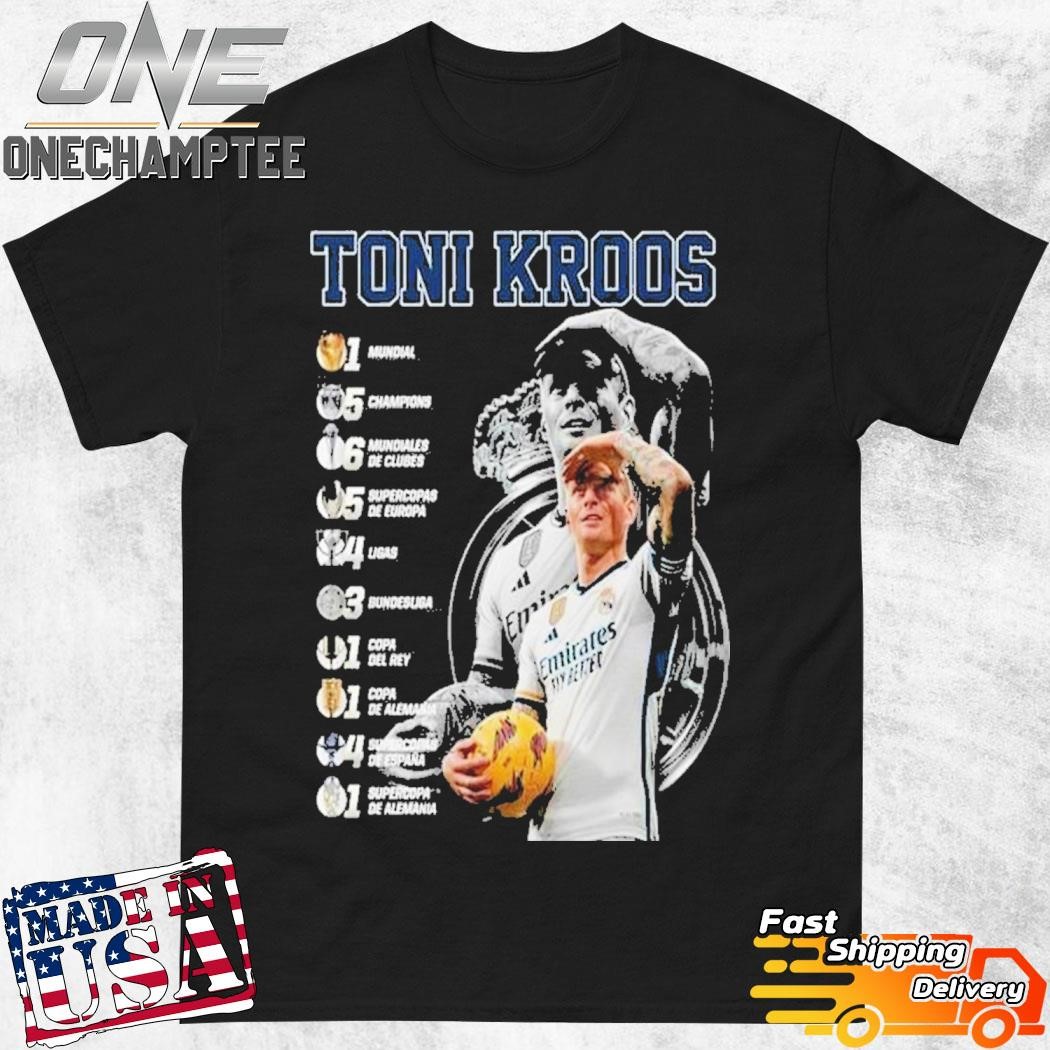 Toni Kroos Thank You Real Madrid Football Club T-Shirt