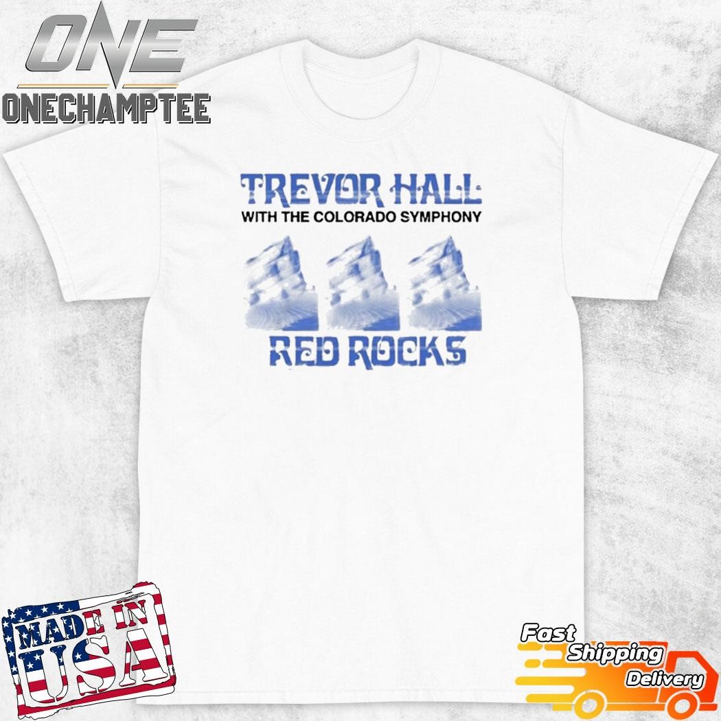 Red Rocks Set List Trevor Hall 2024 Shirt