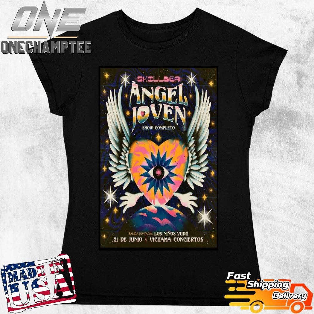 Skillbea Angel Joven Show Completo In Lima Peru On June 21 2024 Poster  Shirt, hoodie, long sleeve tee