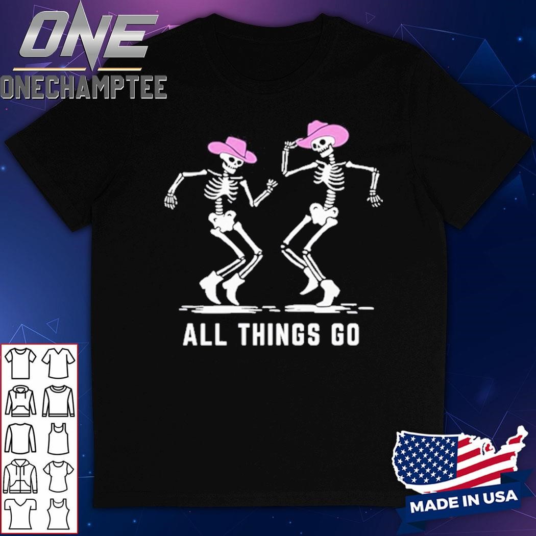 2024 All Things Go Festival Skeleton Pony Nyc Shirt