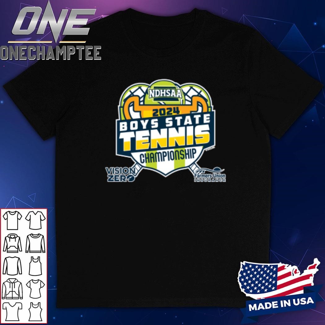 2024 (NDHSAA) Boys State Tennis Championship Shirt