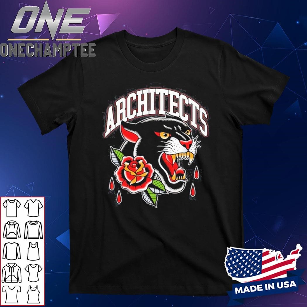 2024 Panther Tattoo Black Shirt