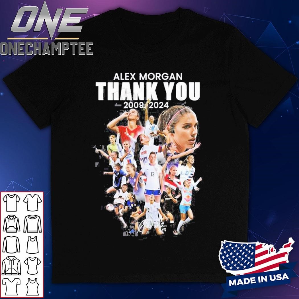 Alex Morgan Thank You 2009 – 2024 T-Shirt