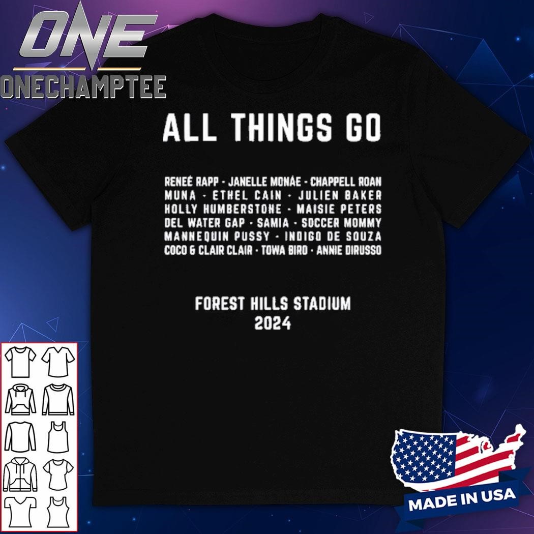 All Things Go Skeleton Cowboys NYC Lineup Event 2024 Shirt