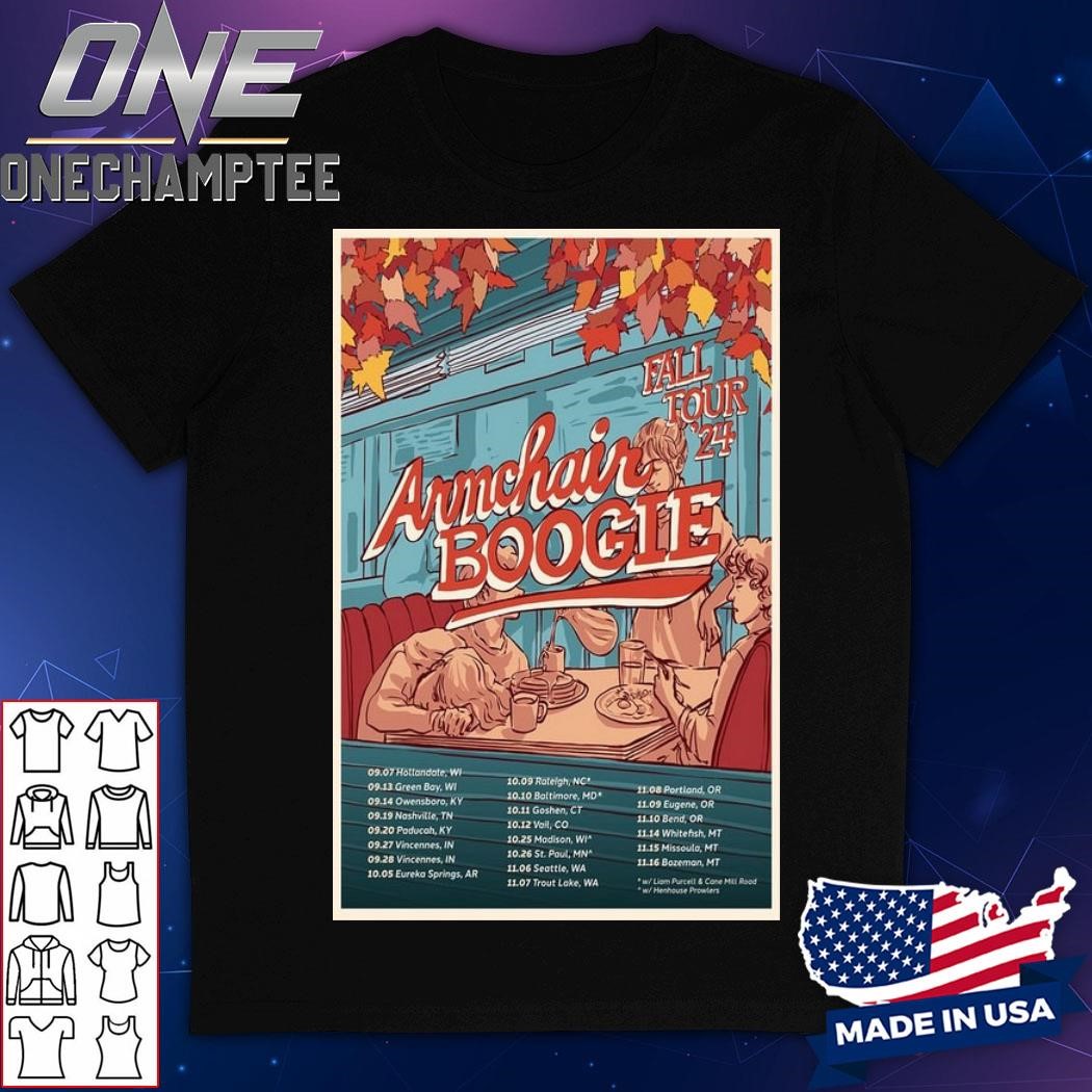 Armchair Boogie Fall Tour 2024 Poster Shirt