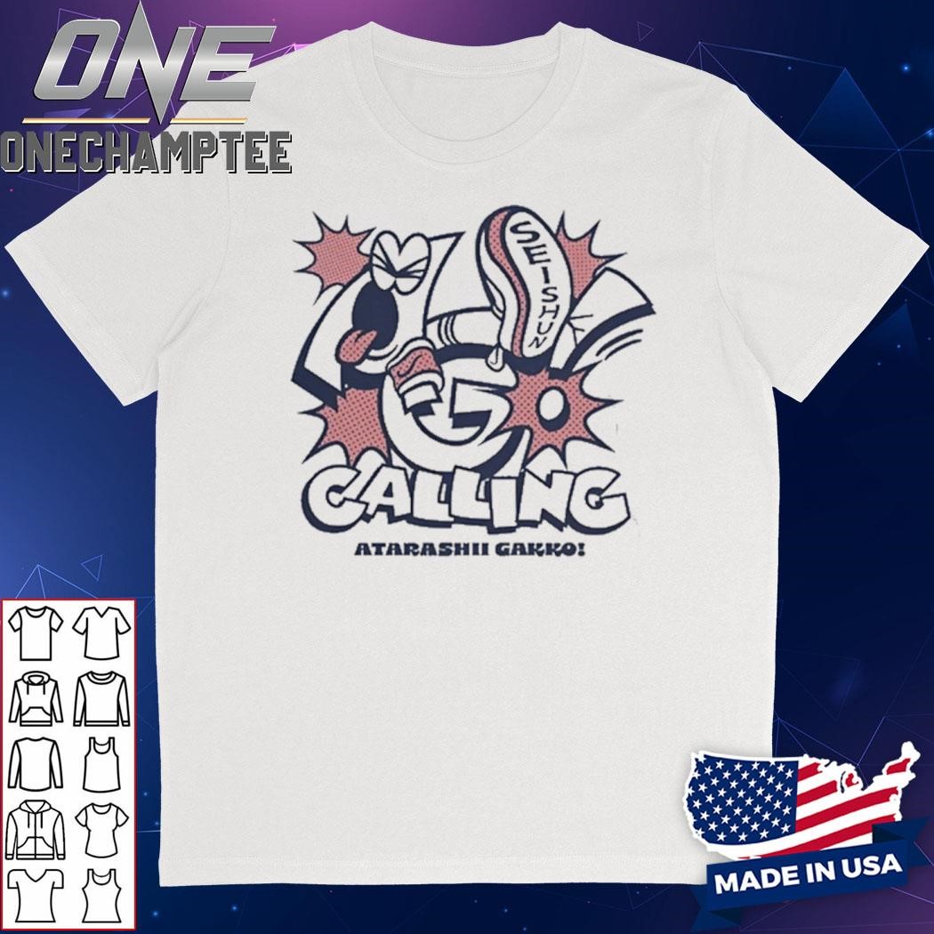 Atarashii Gakko AG! Calling Pop Art 2024 Tour Shirt