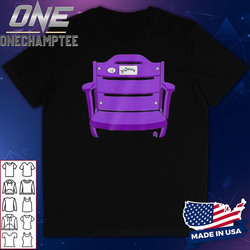 Athlete Logos Purple Stadium Throne Shirt