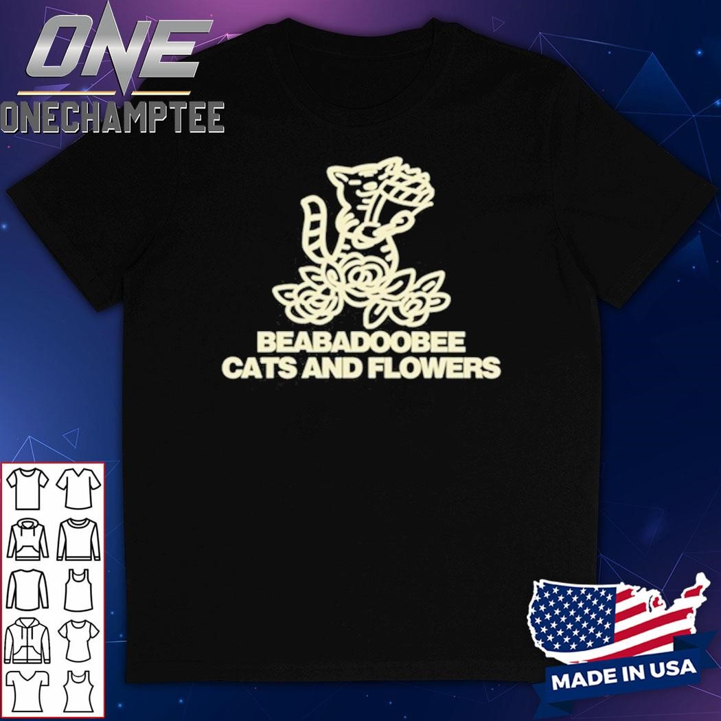 Beabadoobee Cats And Flowers Shirt