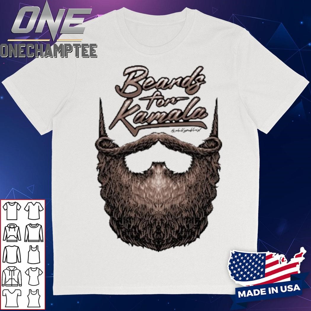 Beards For Kamala Philly Publicist Shirt