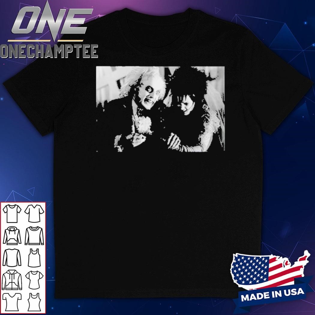 Beetlejuice Michael Keaton And Winona Ryder Photo Shirt