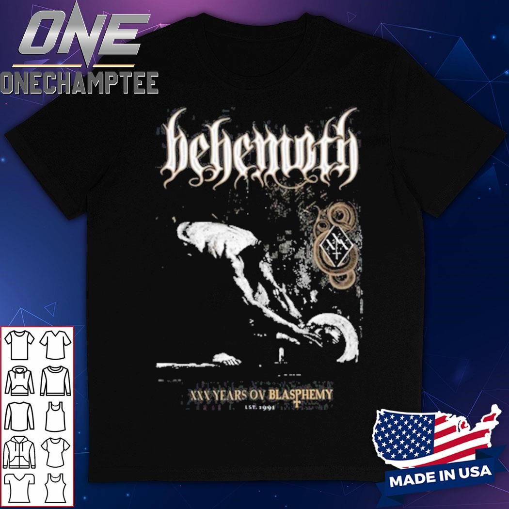 Behemoth Through Fire We Walk Black Shirt