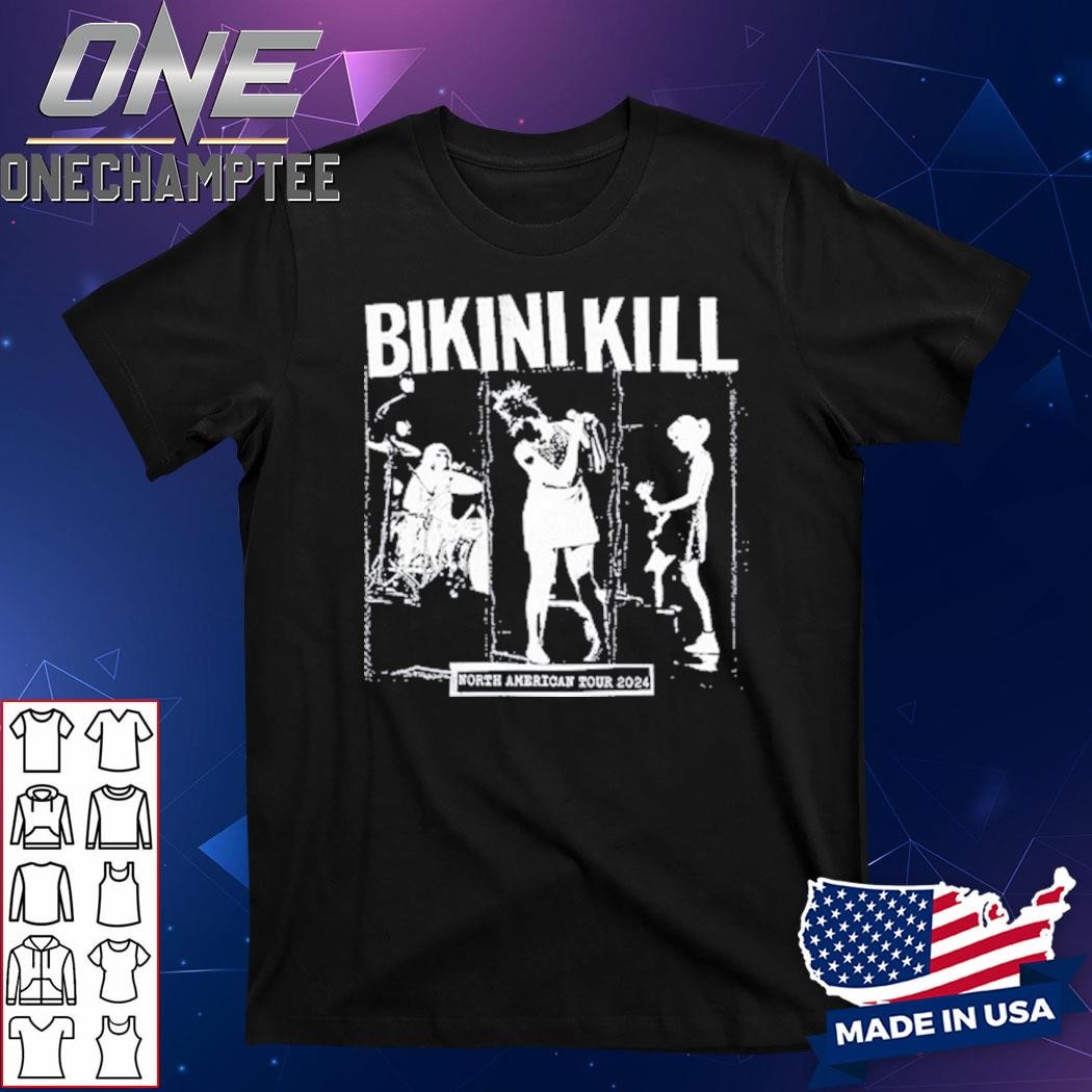 Bikini Kill North American Tour 2024 Shirt