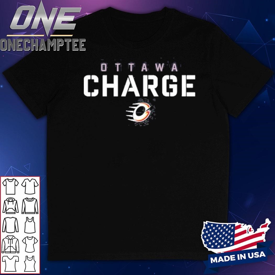 Brianne Jenner Wearing Ottawa Charge Royalty Elevated Shirt