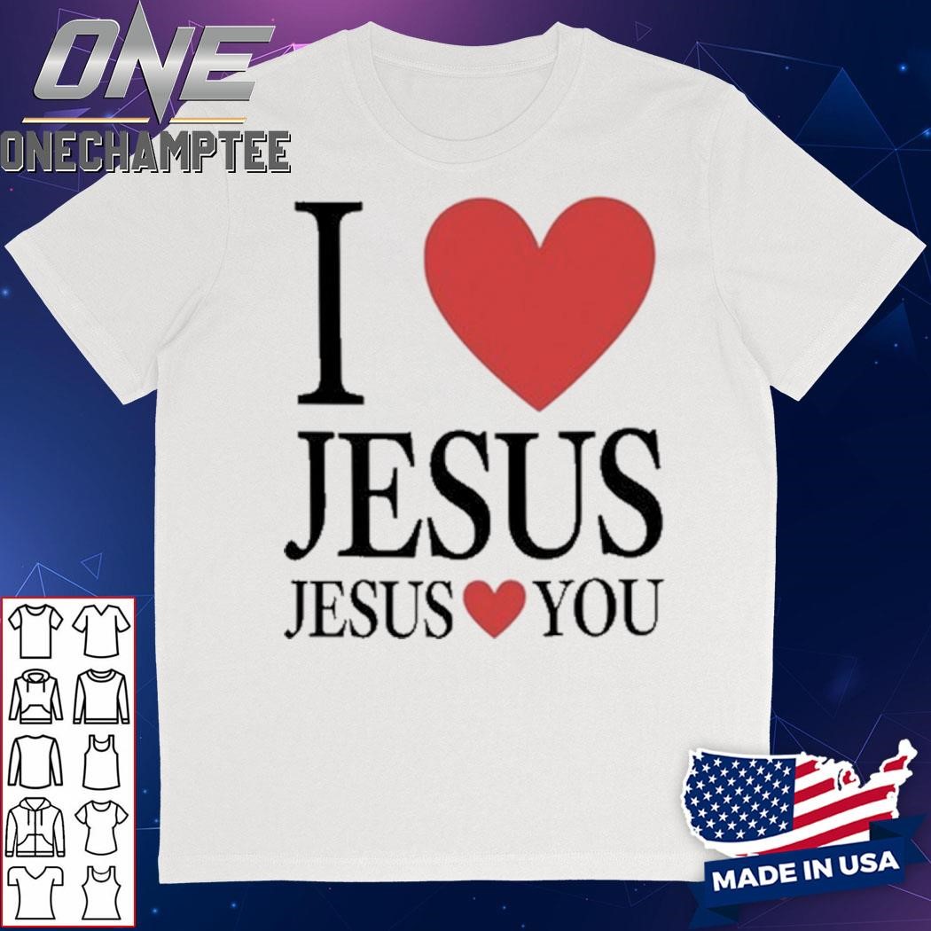 Bryce Crawford I Love Jesus Jesus Loves You 2024 Shirt