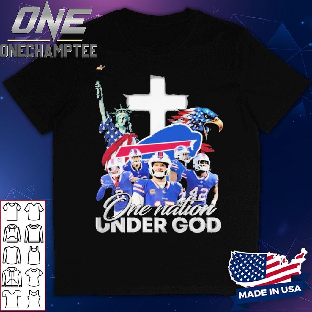 Buffalo Bills One Nation Under God Unisex T-Shirt