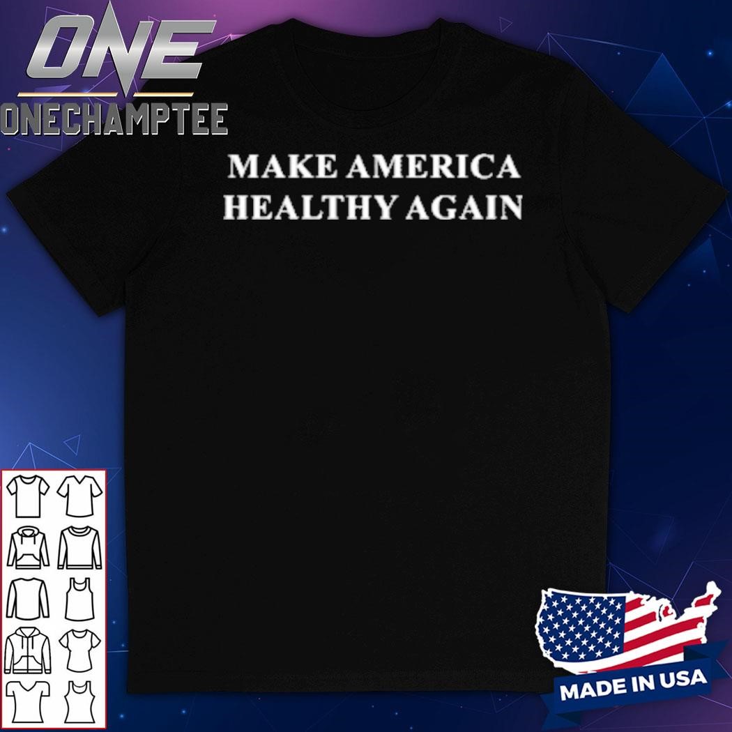 Charlie Kirk Make America Healthy Again Shirt