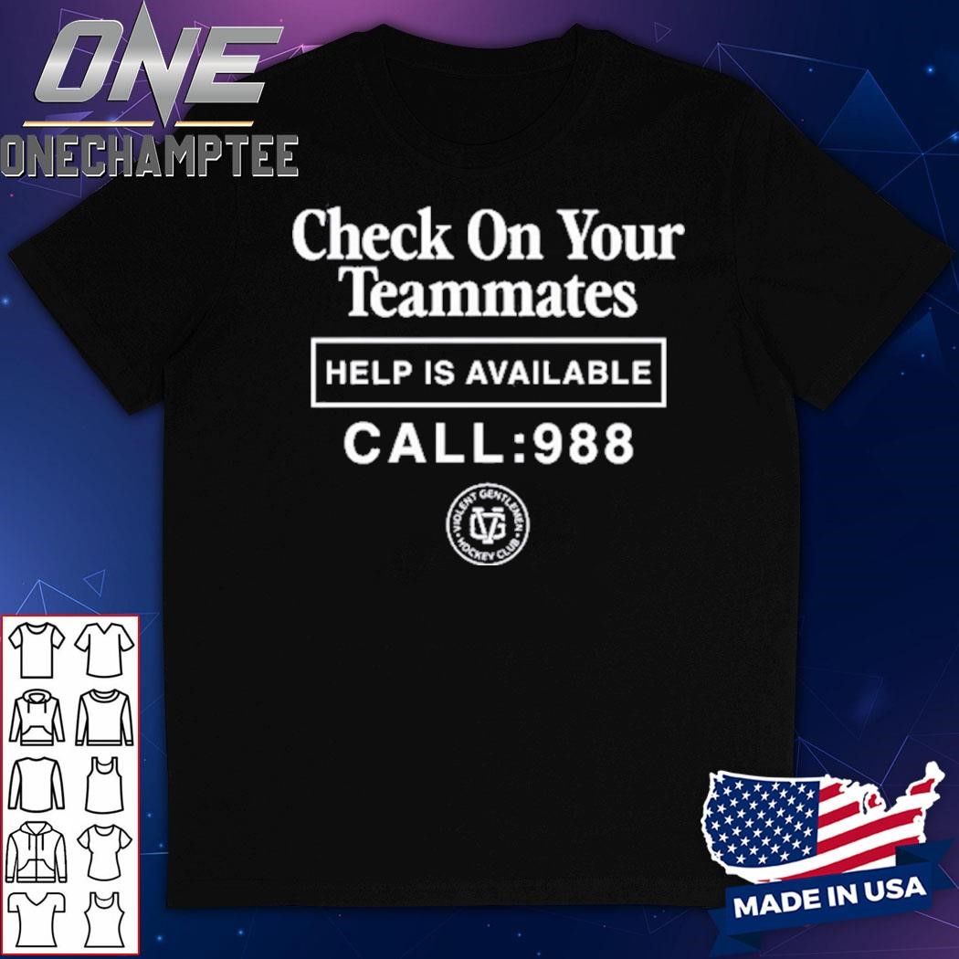 Check On Your Teammates 24 Shirt