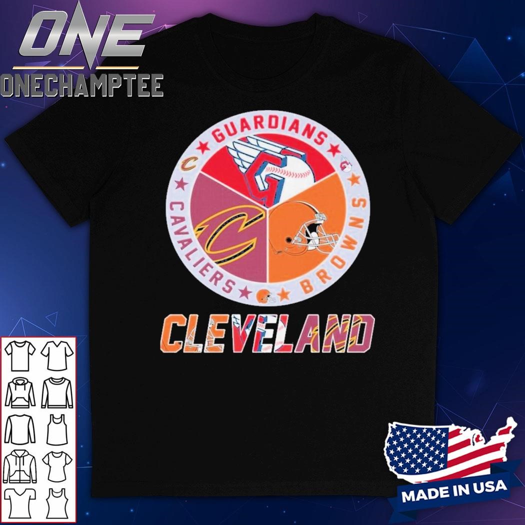 Cleveland Browns Cleveland Indians Cleveland Cavaliers T-Shirt