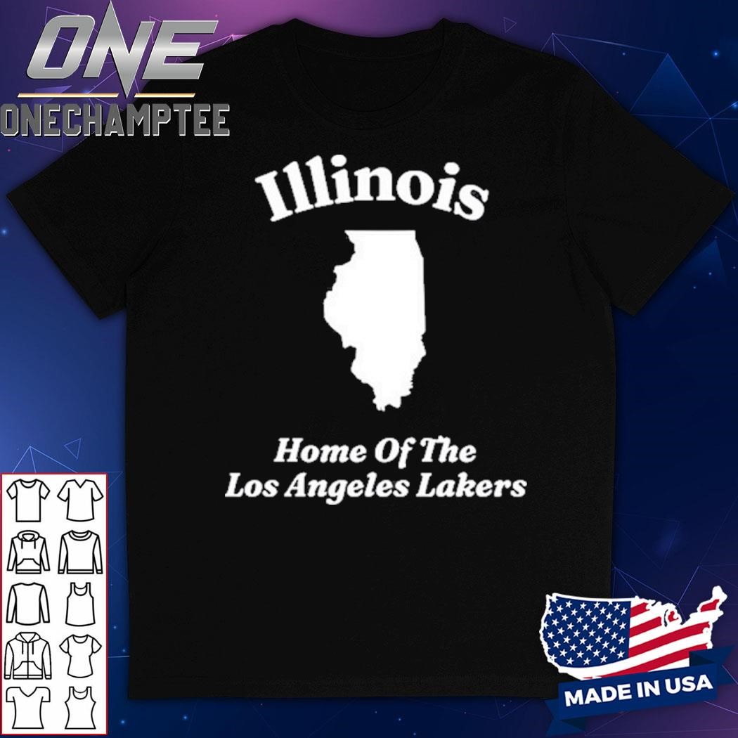 Click Hole Illinois Home Of The Los Angeles Lakers Shirt