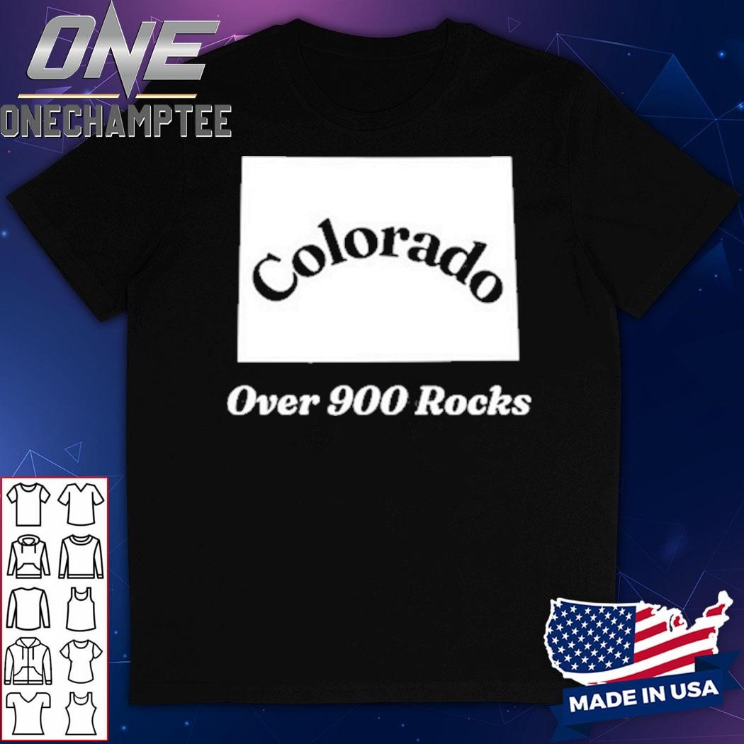 Colorado Over 900 Rocks Shirt