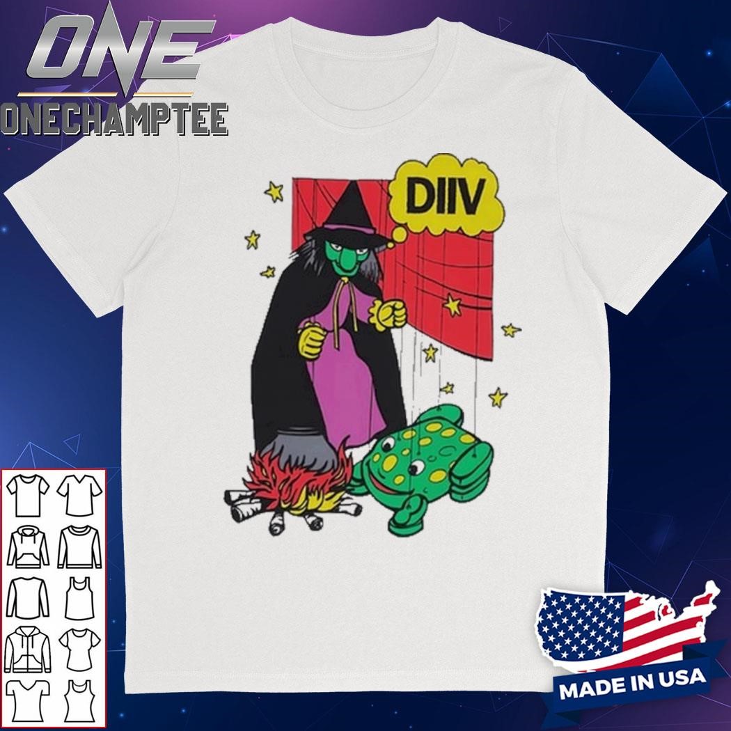 DIIV Witch Frog White T-Shirt