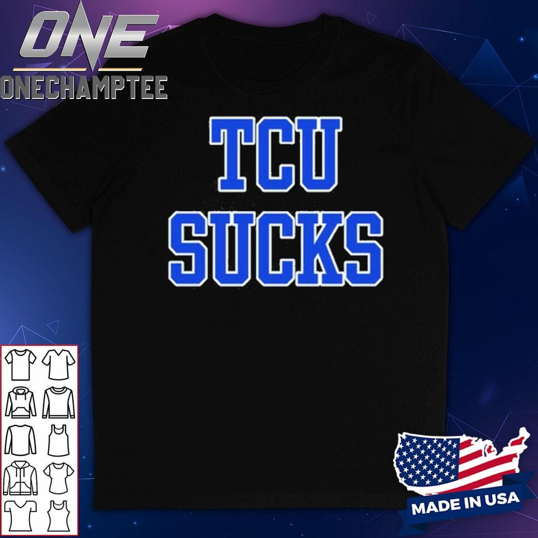 Dallas Mayor Eric L. Johnson Wearing Tcu Sucks Shirt