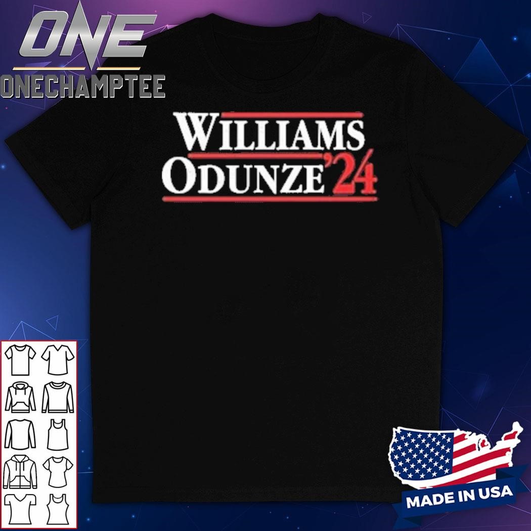 David Axelrod Williams Odunze 24 Shirt