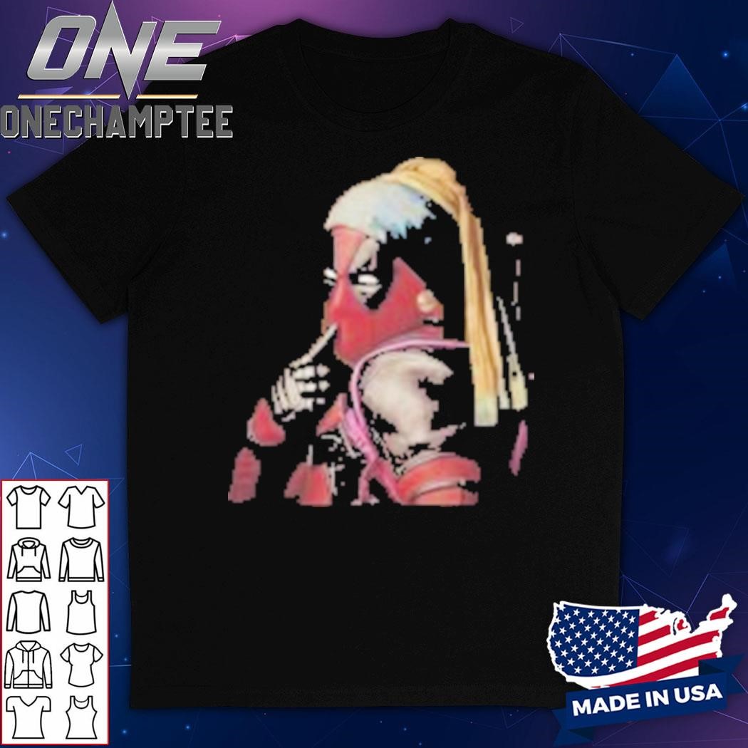 Deadpool Girl With A Pearl Earring T-Shirt