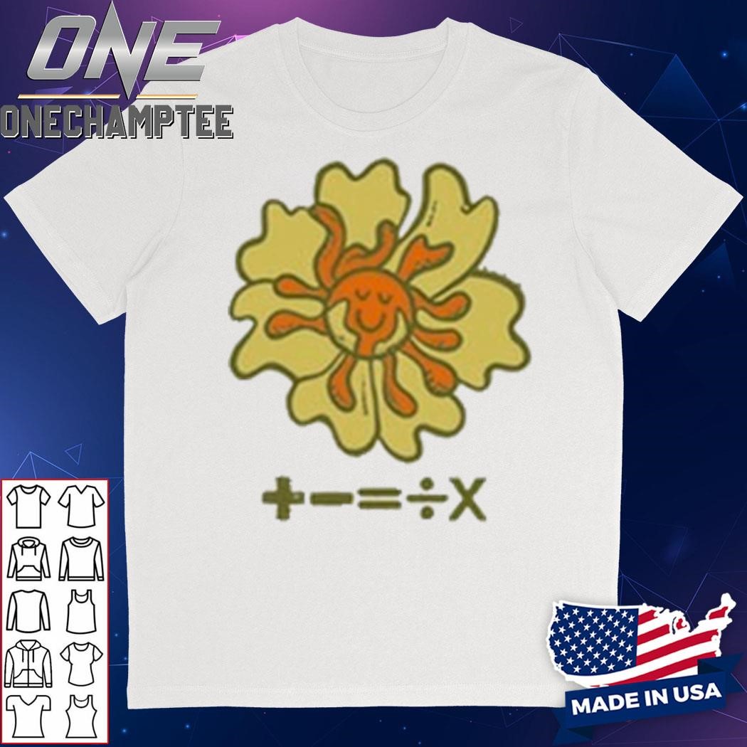 Ed Sheeran Flower Head T-Shirt