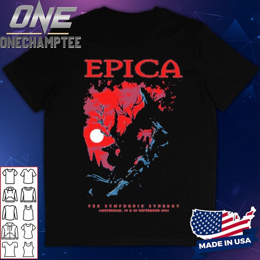 Epica September 19-20, 2024 Amsterdam, Netherlands Event Shirt