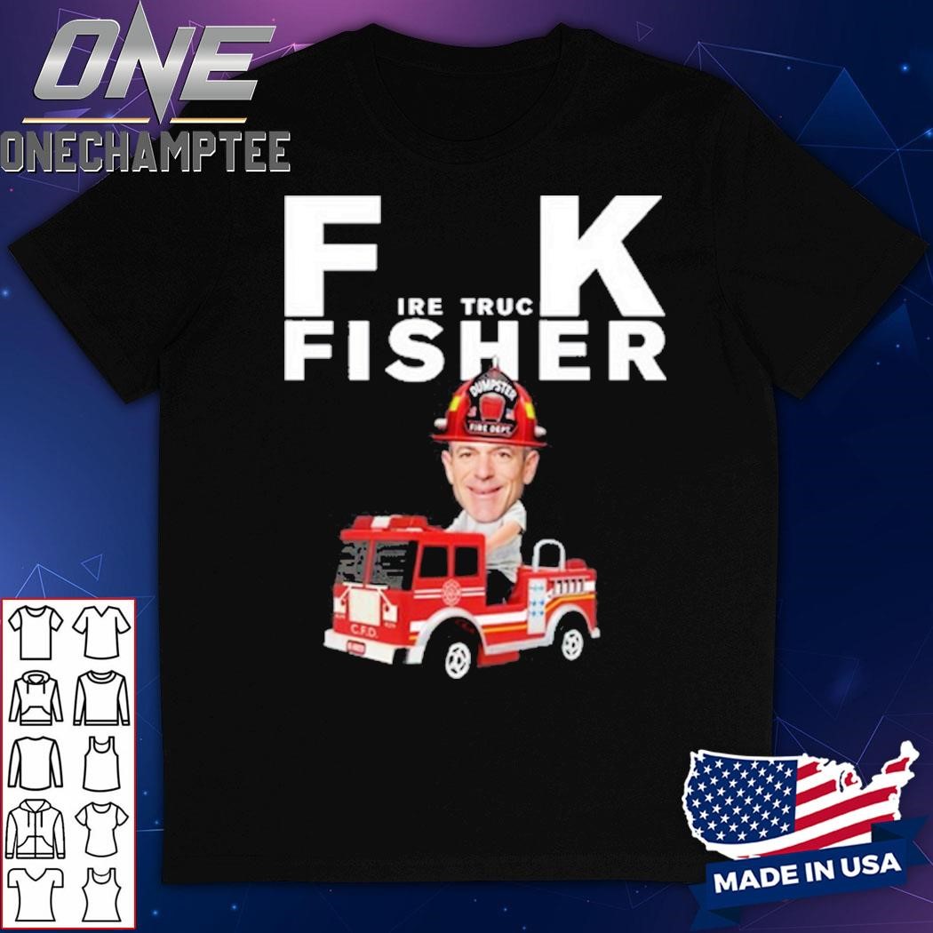 Fire Truck Fisher Dumpster Fire Dept Shirt