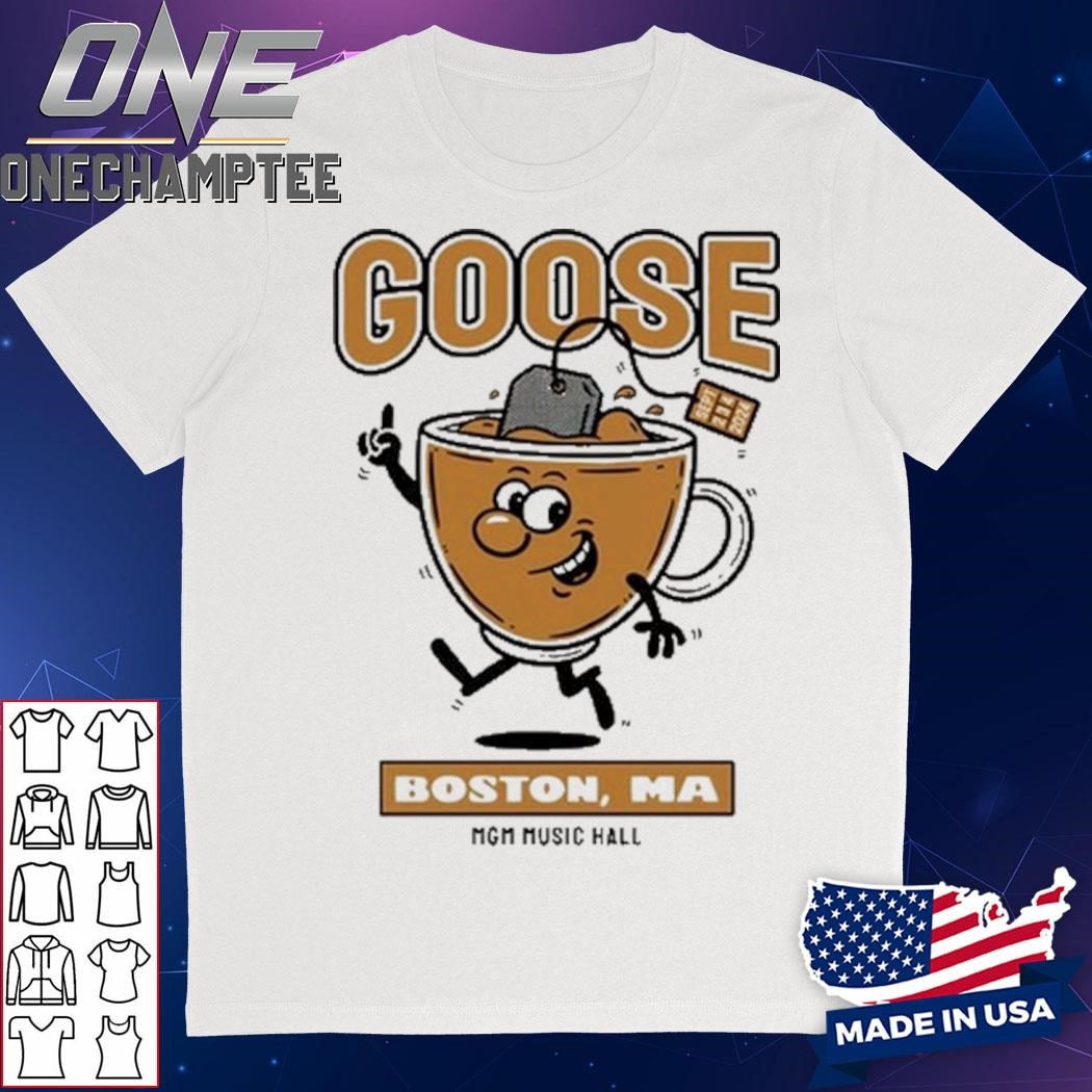 Goose September 2-4 2024 In Boston, MA Tour Shirt